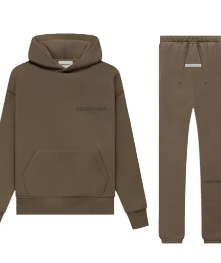 Fear of God Essentials Spring Tracksuit Dark Brown