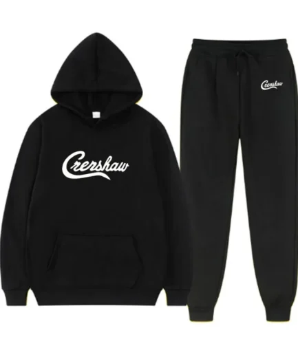 Black Essentials Cresnshaw Tracksuit