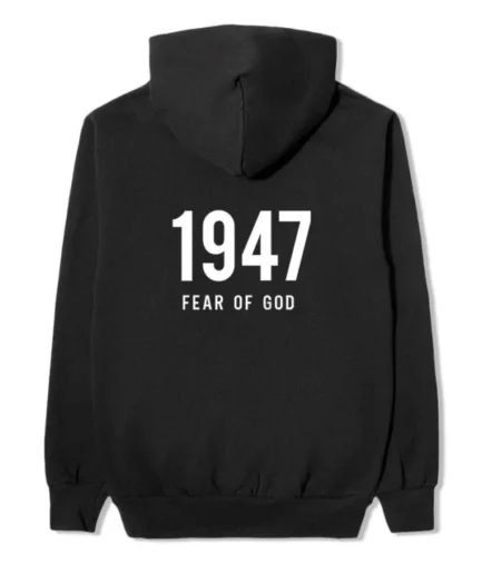 Black Essentials 1947 Fear Of God Hoodie