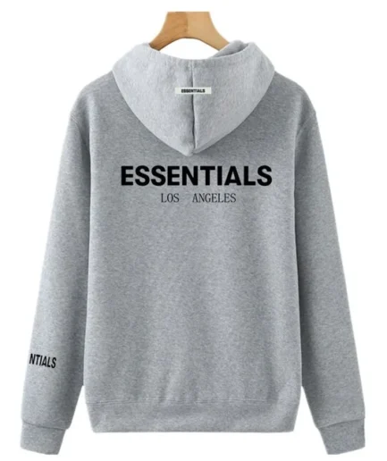 Essentials Los Angeles Hoodie-Grey