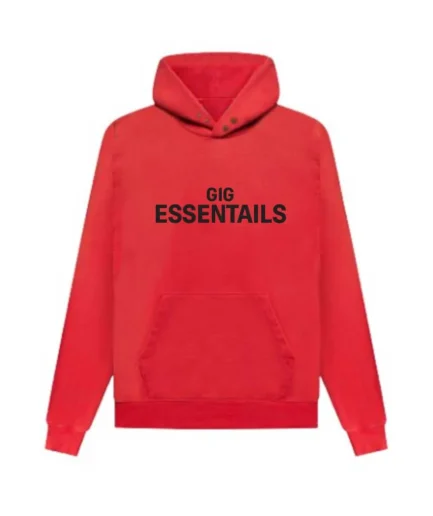 GIG Essentials Hoodie – Red