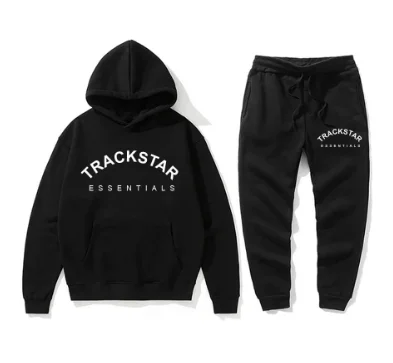 Trackstar Essential Reflective Tracksuit – Black