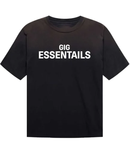 GIG Essentials Logo T-shirt – Black