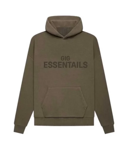 GIG Essentials Hoodie – Dark Brown