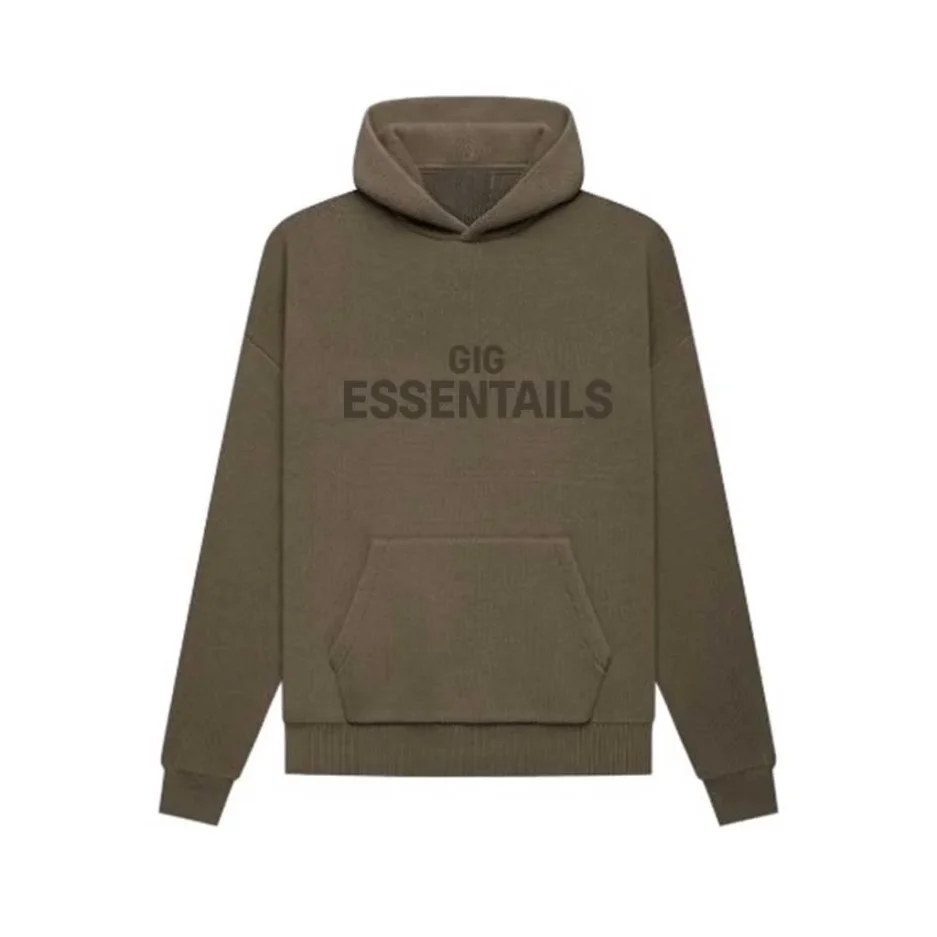 GIG Essentials Hoodie – Dark Brown