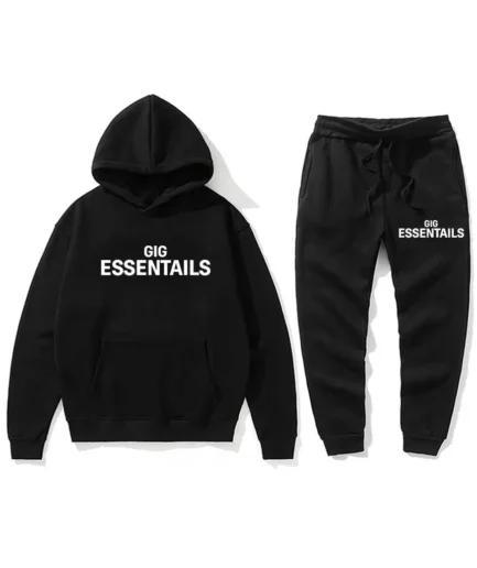 GIG Essentials Tracksuit – Black