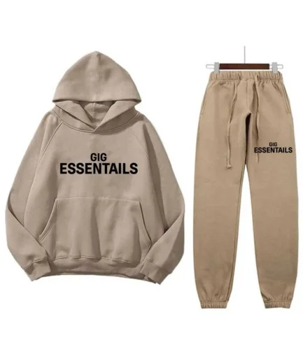 GIG EsseCore Essentials 1977 Shortntials Tracksuit – Brown