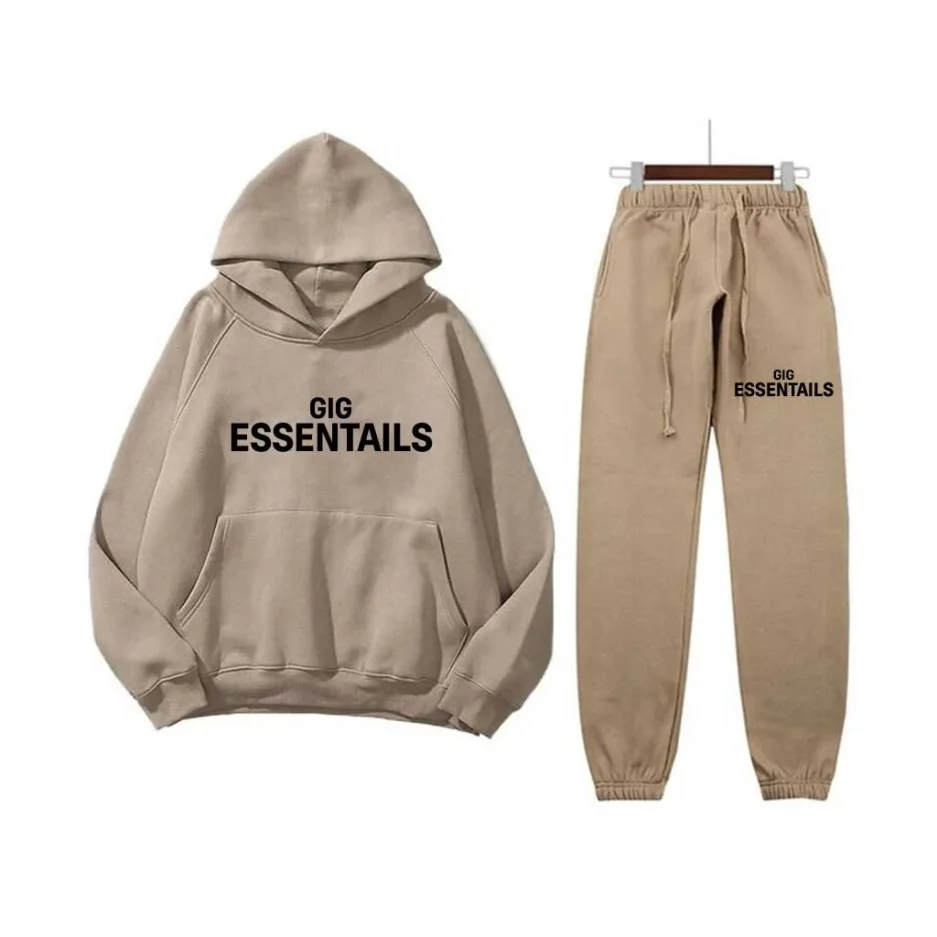 GIG EsseCore Essentials 1977 Shortntials Tracksuit – Brown